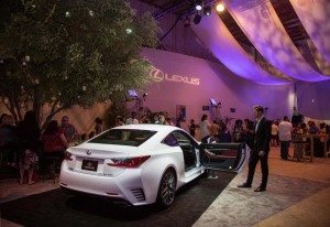 Lexus na festivalu v Los Angeles